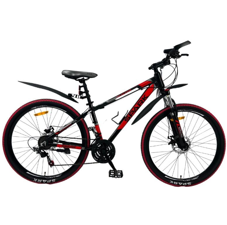 Велосипед Spark Hunter 27,5" 2023 Чорно-червоний (000161265_28)