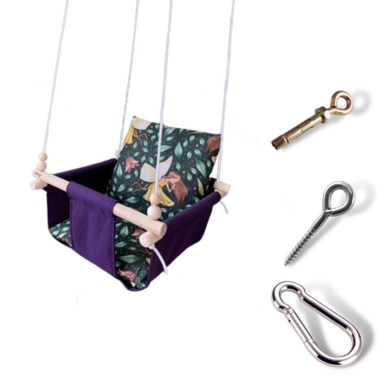 Дитяча гойдалка Infancy Фея Фіолетовий (9885752)