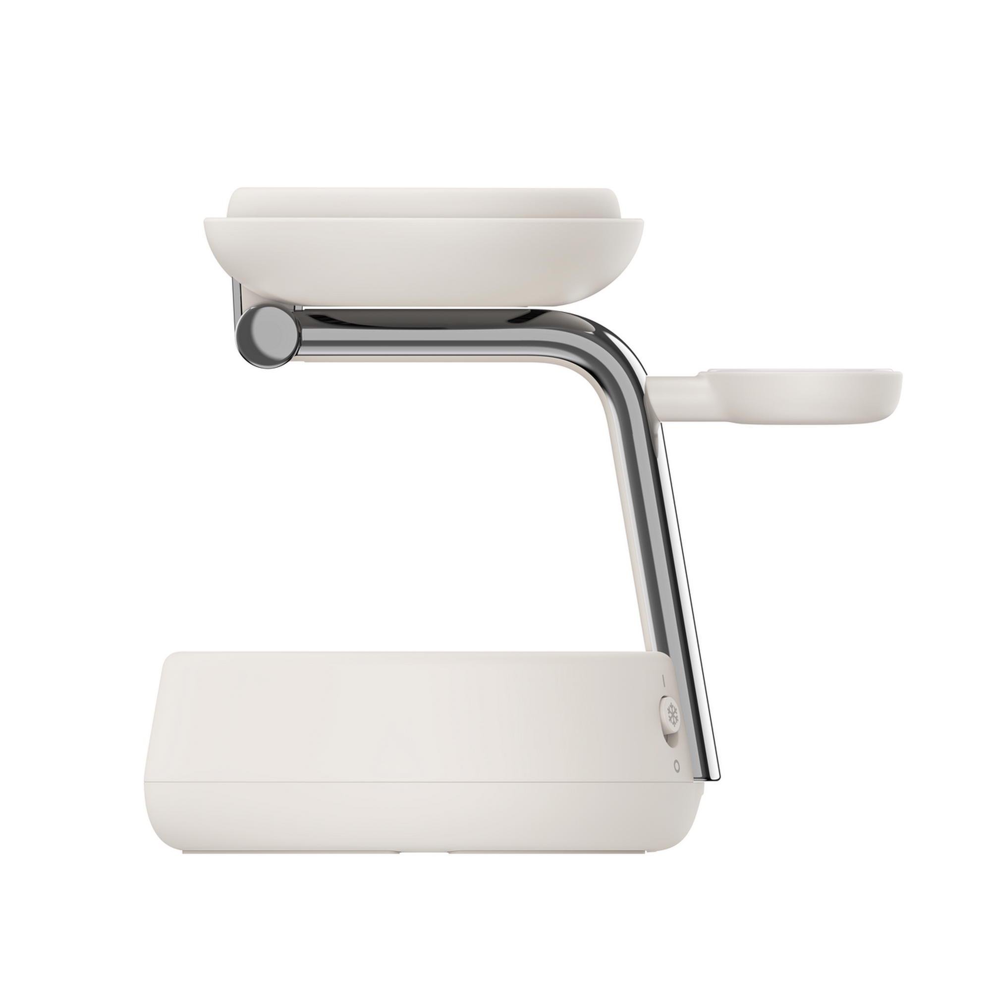 Зарядное устройство беспроводное Belkin UltraCharge Pro 3в1 Magnetic Charging Dock 25 Вт Sand (WIZ040KQS 30492628) - фото 3