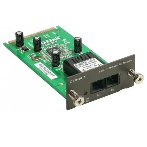 Модуль оптический D-Link DEM-201F 100 Мбит/с для коммутаторов DES-3018 и DES-3026 (580531)