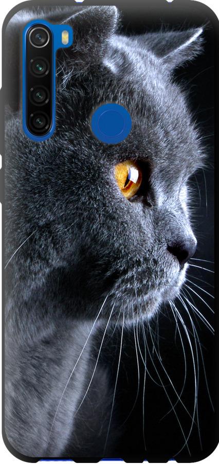 Чехол на Xiaomi Redmi Note 8T Красивый кот (3038b-1818-42517)