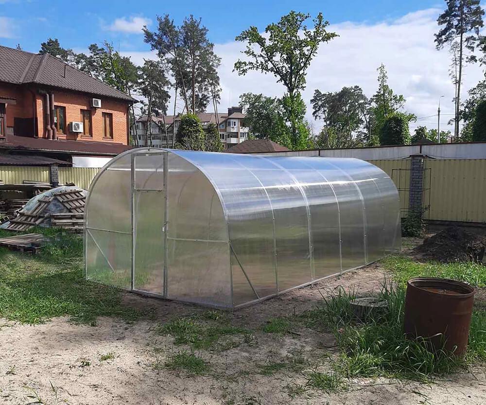 Теплиця Веган 3x4 із оцинкованої квадратної труби з полікарбонатом 4 мм - фото 5