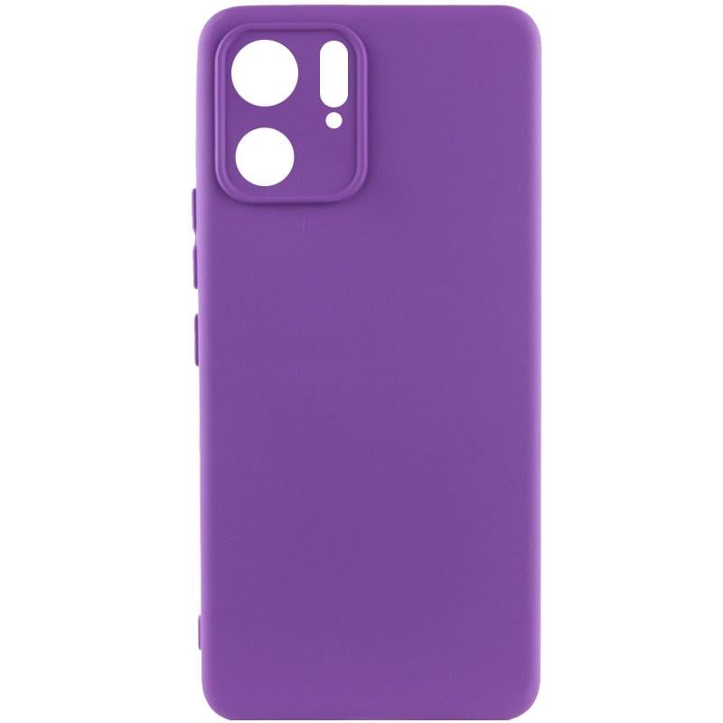 Протиударний чохол Silicone Cover Lakshmi Full Camera (A) для Motorola Edge 40 Фіолетовий / Purple