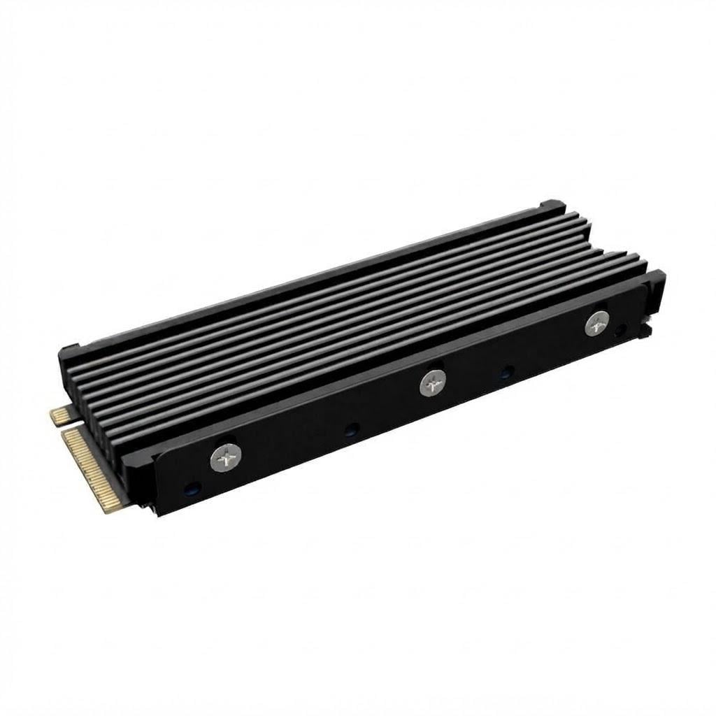 Радиатор охлаждения SSD M.2 2280 термопрокладки FinalCool Glacier M2 совместимость с PS5 (2060217418)