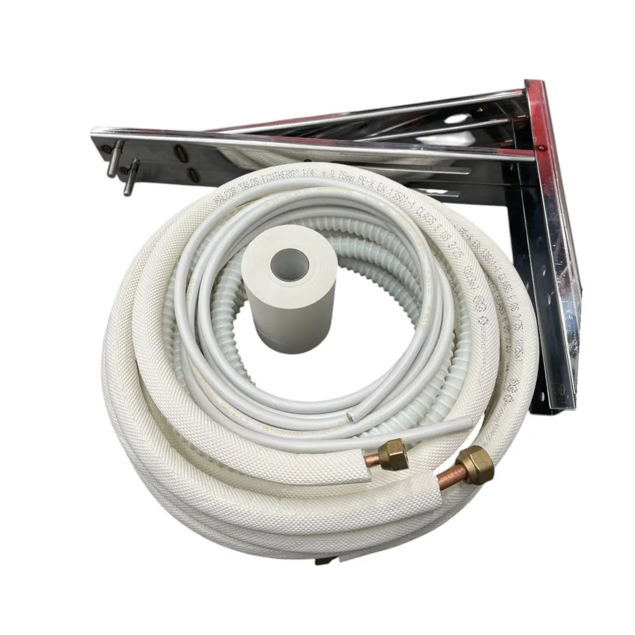 Траса для монтажу кондиціонера 3 м з вальцьовкою 3/8" + 1/4"