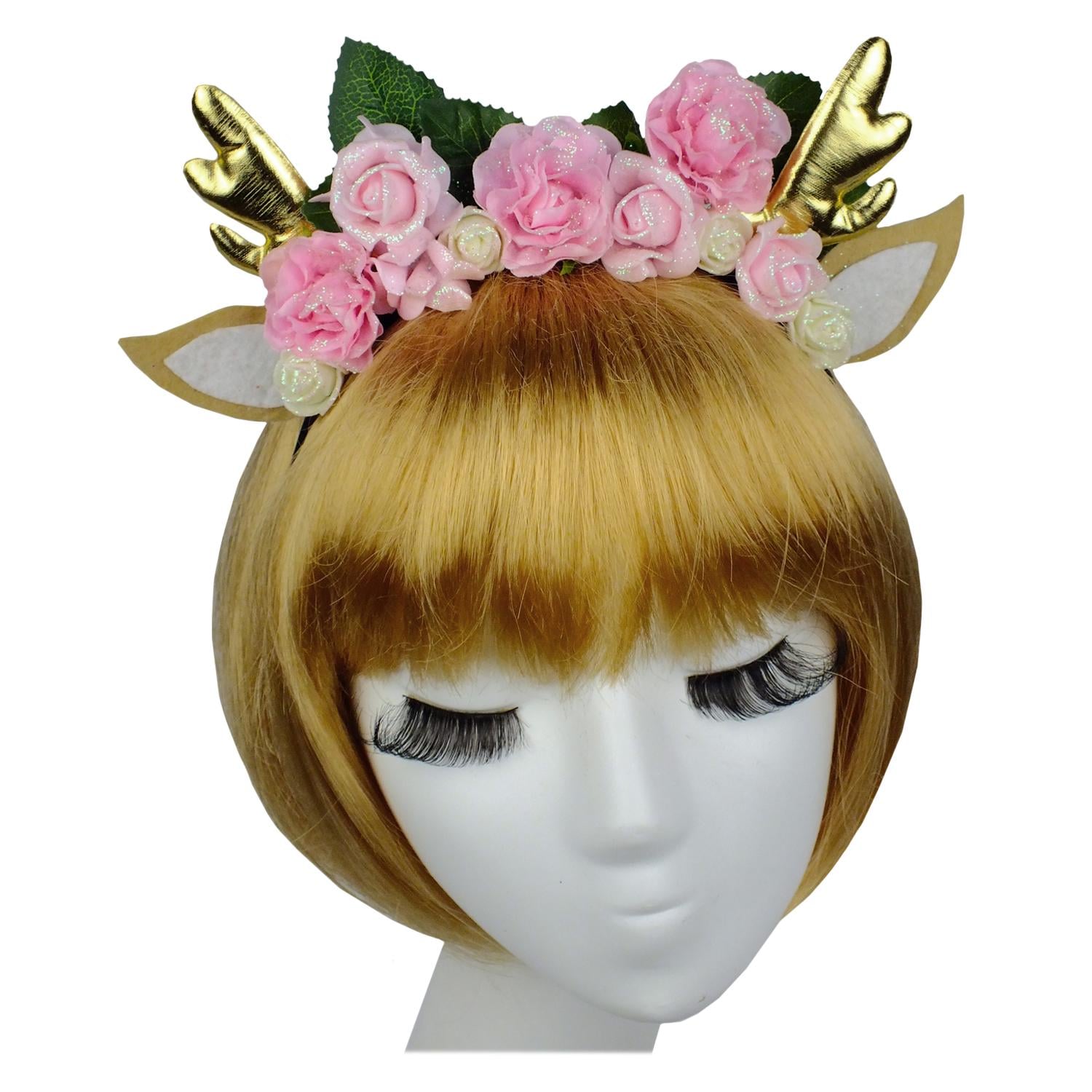 Рожки Seta Décor Бемби с цветами (18-1049PN)