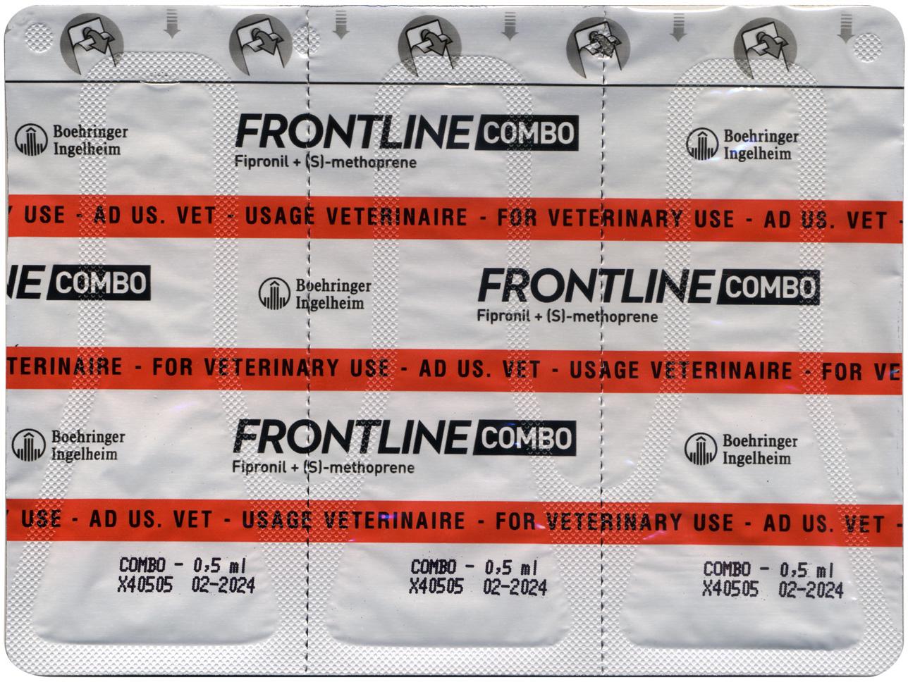 Засіб для кішок Boehringer Ingelheim Фронтлайн Комбо від бліх та кліщів 3 шт. (2000981200299) - фото 4 Засіб для кішок Boehringer Ingelheim Фронтлайн Комбо від бліх та кліщів 3 шт. (2000981200299) - фото 4