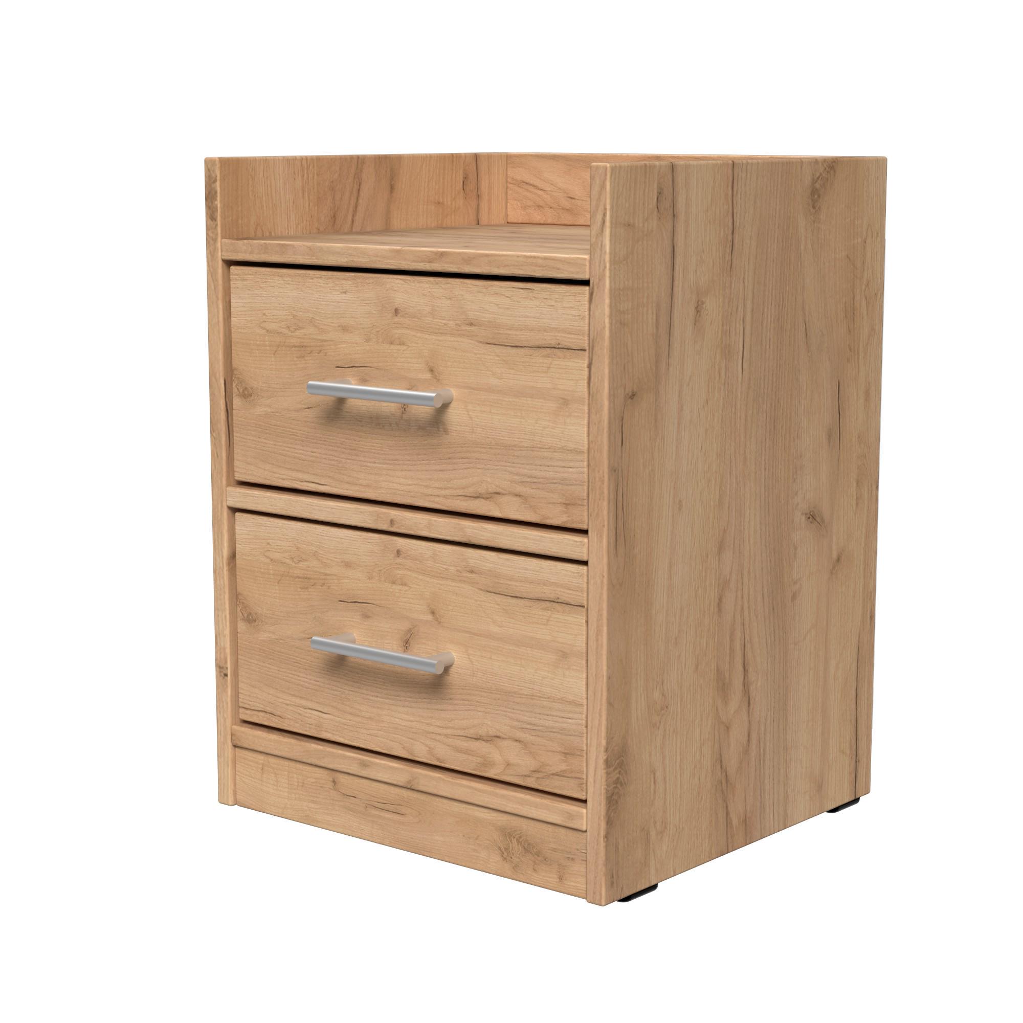 Тумба прикроватная ТП6 SENAM 500х380х350 мм ДСП Дуб Крафт Золотой - фото 3 Тумба прикроватная ТП6 SENAM 500х380х350 мм ДСП Дуб Крафт Золотой - фото 3