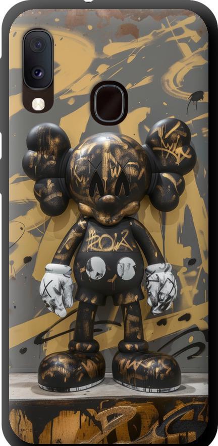 Чехол на Samsung Galaxy A20e A202F Bronze kaws (6097b-1709-42517)