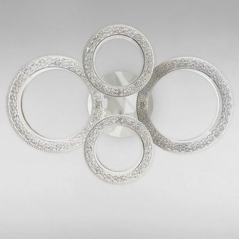 Потолочная люстра LED Light House SC-18199/2+2C 112W 2.4G Ф630х140 Белый