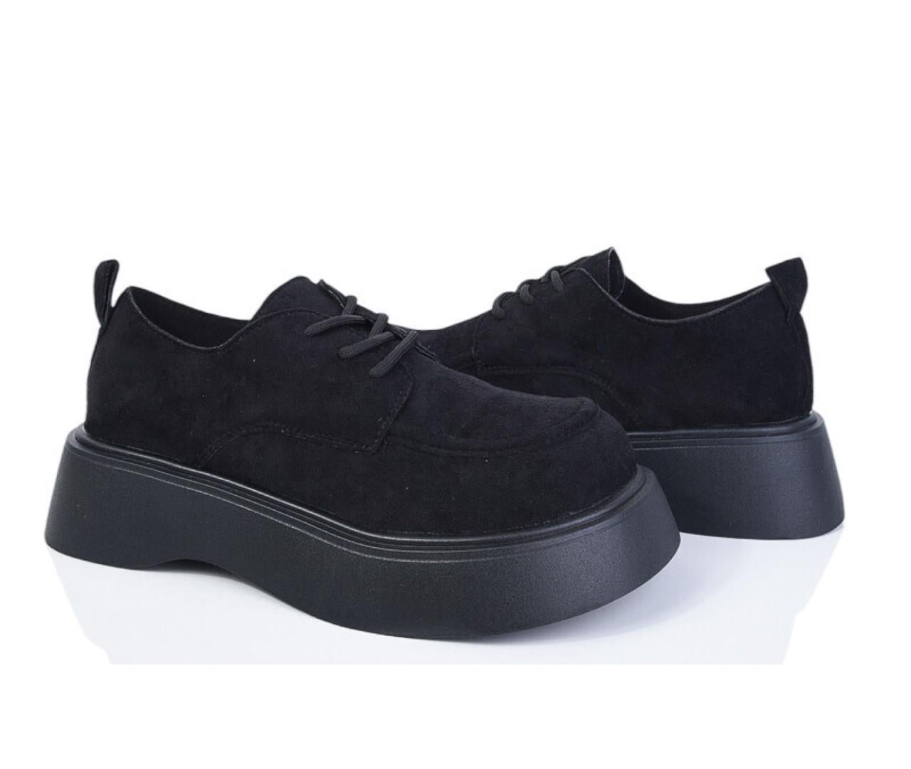 Лофери жіночі Veagia B90021/40 р. 40 25 см Чорний