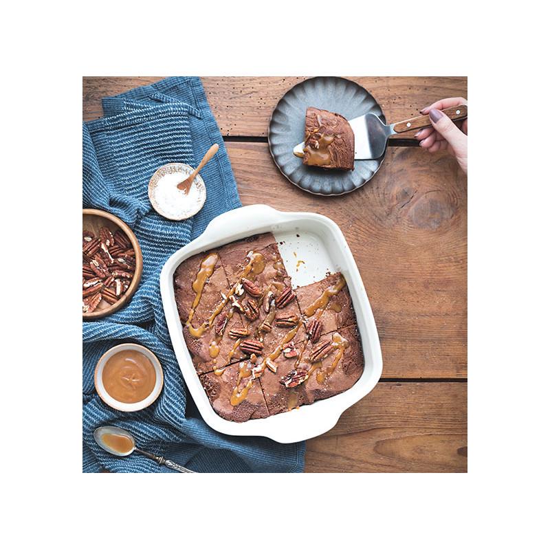 Форма для запекания керамическая Emile Henry Ovenware 28х24 см Бежевый (022050) - фото 4