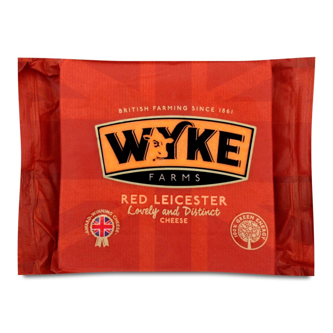 Сыр лейчестер WYKE FARMS Red Leicester Cheese 200 г