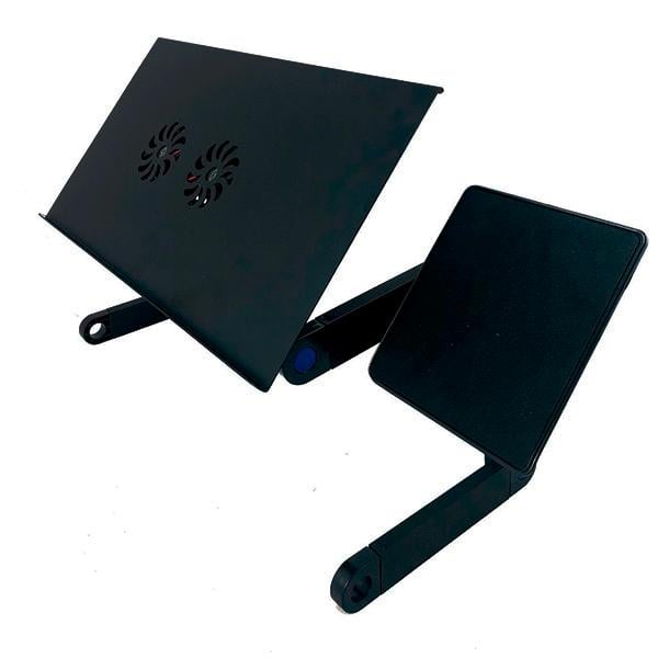 Охлаждающая подставка для ноутбука Laptop table T6 Черный (1009209-Black) - фото 9