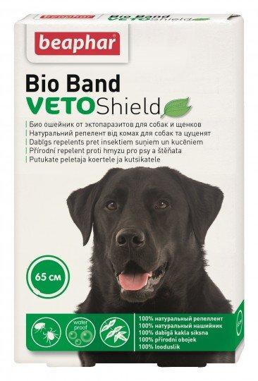 Ошейник от блох и клещей Beaphar VETO Shield Bio Band для собак и щенков с 2-х месяцев 65 см (1134856095)