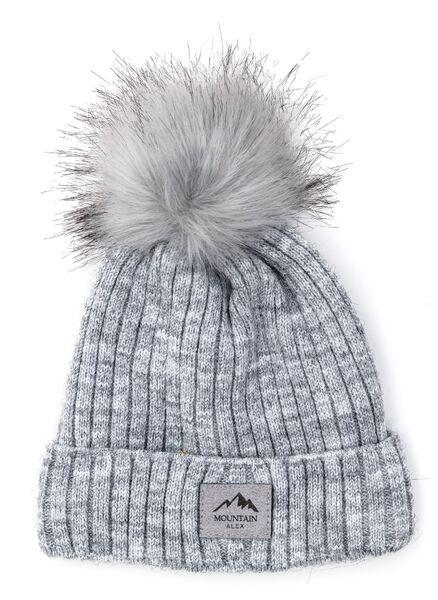 Шапка детская для мальчиков Лео D937 флис 48-52 см Светло-серый