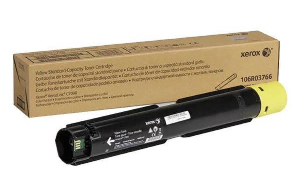 Тонер Xerox 106R03766 для принтеров VL C7000 до 10100 страниц Yellow (595104)