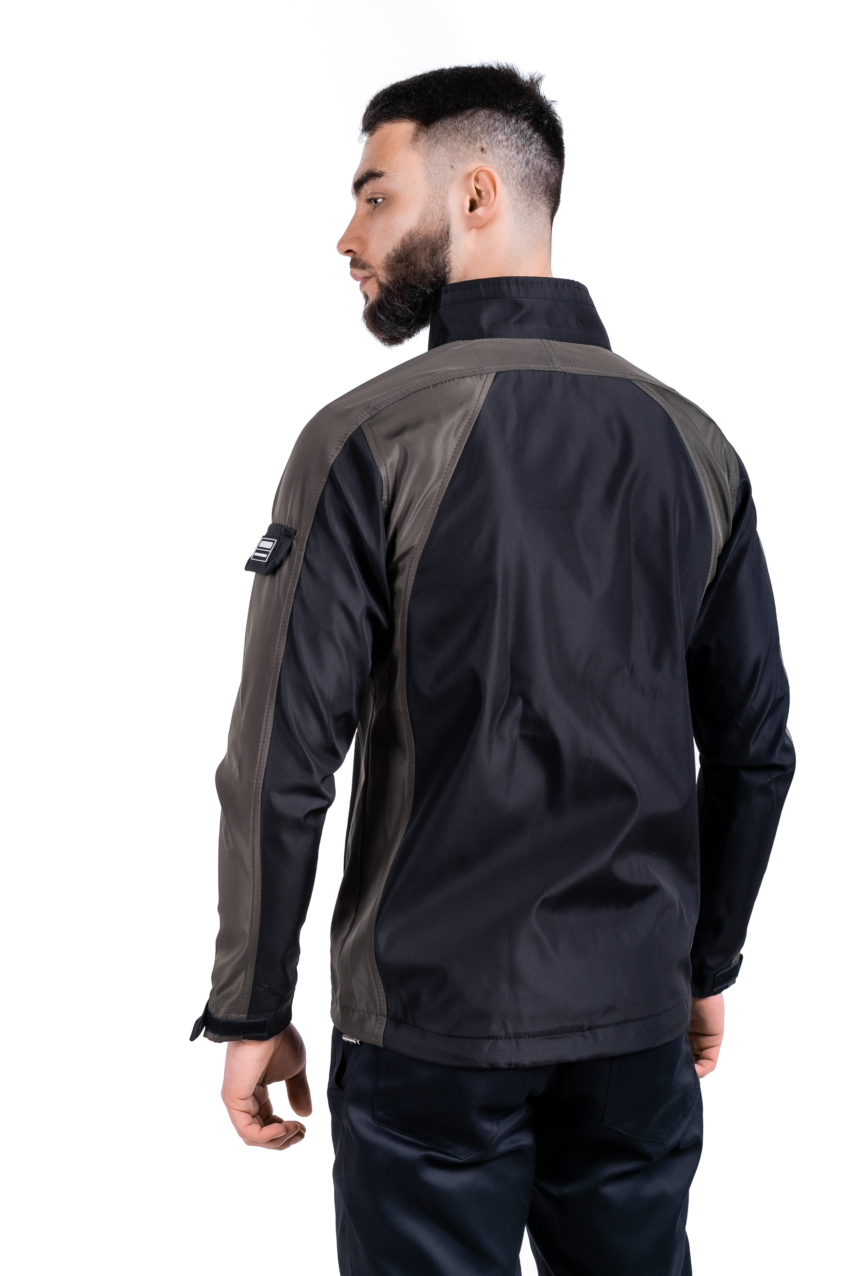 Куртка Intruder Softshell Lite iForce S Черный из хаки (1589542282) - фото 3 Куртка Intruder Softshell Lite iForce S Черный из хаки (1589542282) - фото 3