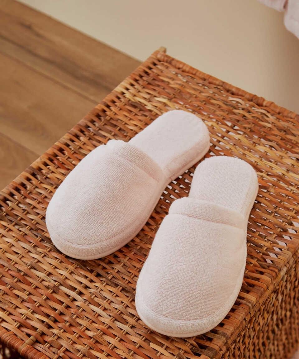 Тапочки махровые Maisonette Fresh 37 р. 24-25 см Пудра