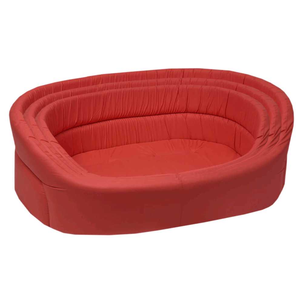 Лежак для животных Foam Bed набор с тремя размерами Красный (VR01/9246)