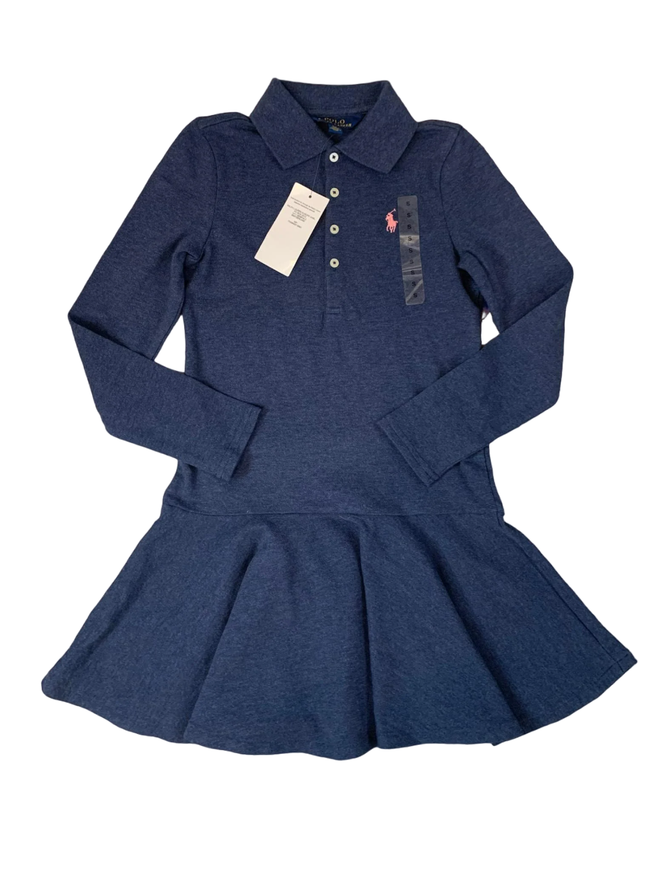 Платье Polo Ralph Lauren 7 лет 122 см Синий (0012669)