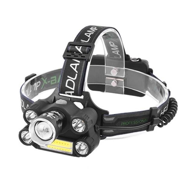 Фонарь налобный Bailong T64 2x18650 6в1 (4101)