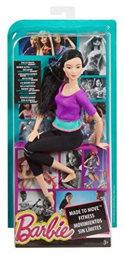 Кукла Barbie Made to Move Doll Purple Top (BR0118) - фото 4
