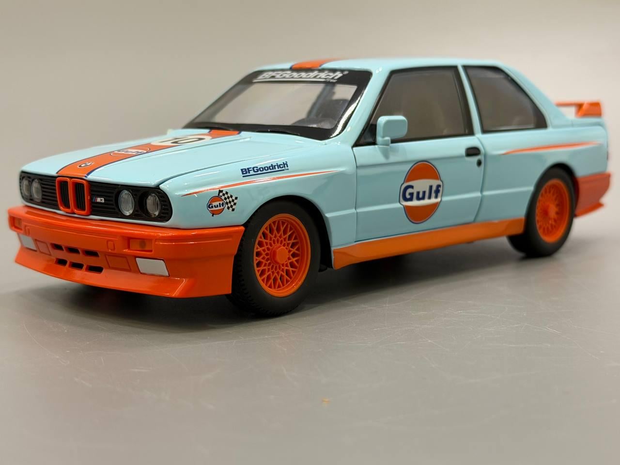 Машинка BMW M3 Авто Эксперт металлопластик 1:24 звук/свет/инерция Голубой (1558-25)