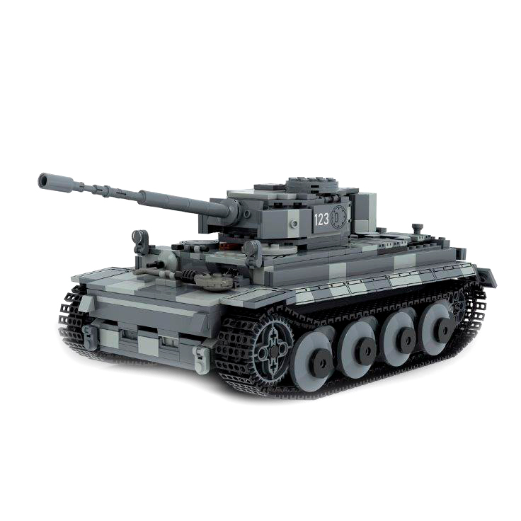 Конструктор IBLOCK Армія Танк Тигр 898 деталей (PL-921-505)