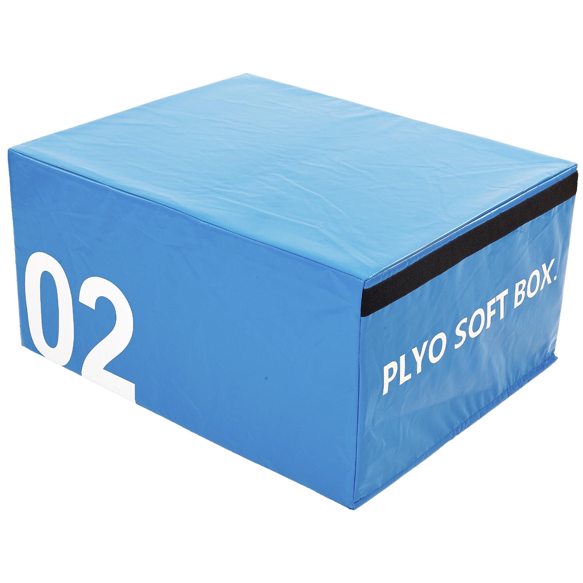 Бокс плиометрический мягкий Zelart SOFT PLYOMETRIC BOXES FI-5334-2 1 шт. 45 см Синий (NA004397)