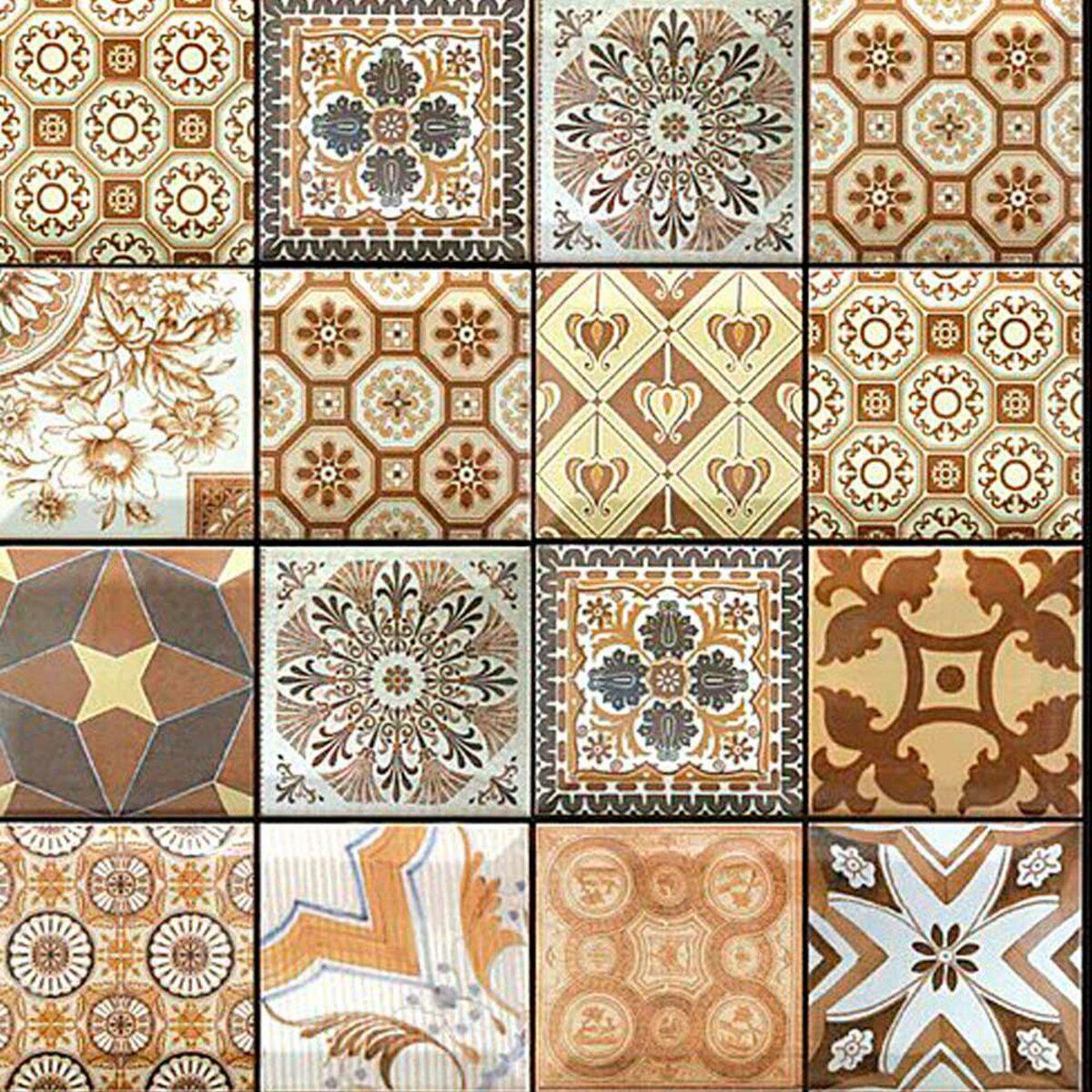 Плитка декоративная Sticker Wall SW-00000671 ПВХ самоклеящаяся 300х300х5 мм Разноцветный (991942880)