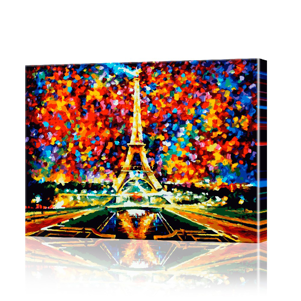 Картина за номерами ArtSale Ейфелева вежа PBN0126 40х50 см