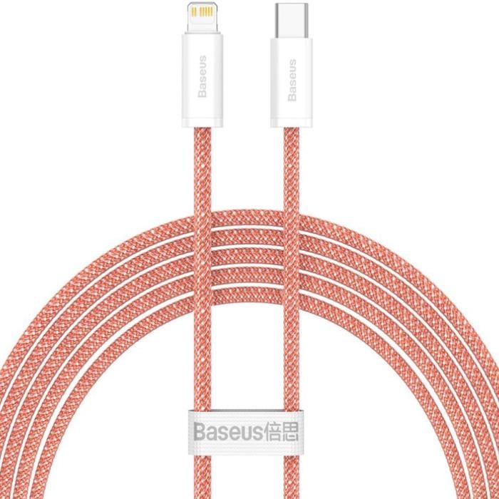 Кабель BASEUS Dynamic Series Fast Charging Data Cable Type-C/iP 20 W 2 m Orange (CALD000107)