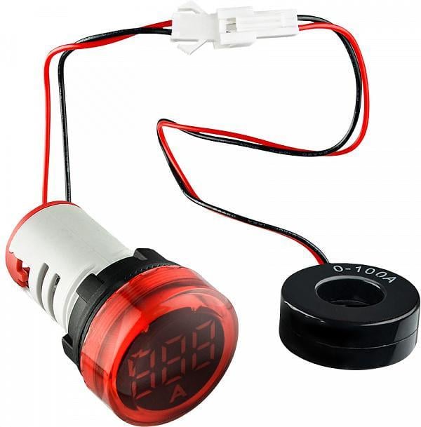 Амперметр цифровой АСКО-Укрем ED16-22AD 0-100A круглый Красный (A0190010026) Амперметр цифровой АСКО-Укрем ED16-22AD 0-100A круглый Красный (A0190010026)