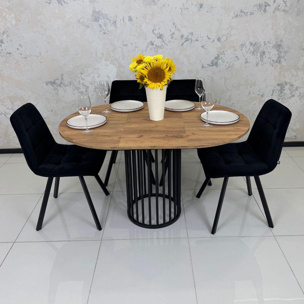 Стол раздвижной обеденный ROTARO D1100 - фото 2 Стол раздвижной обеденный ROTARO D1100 - фото 2