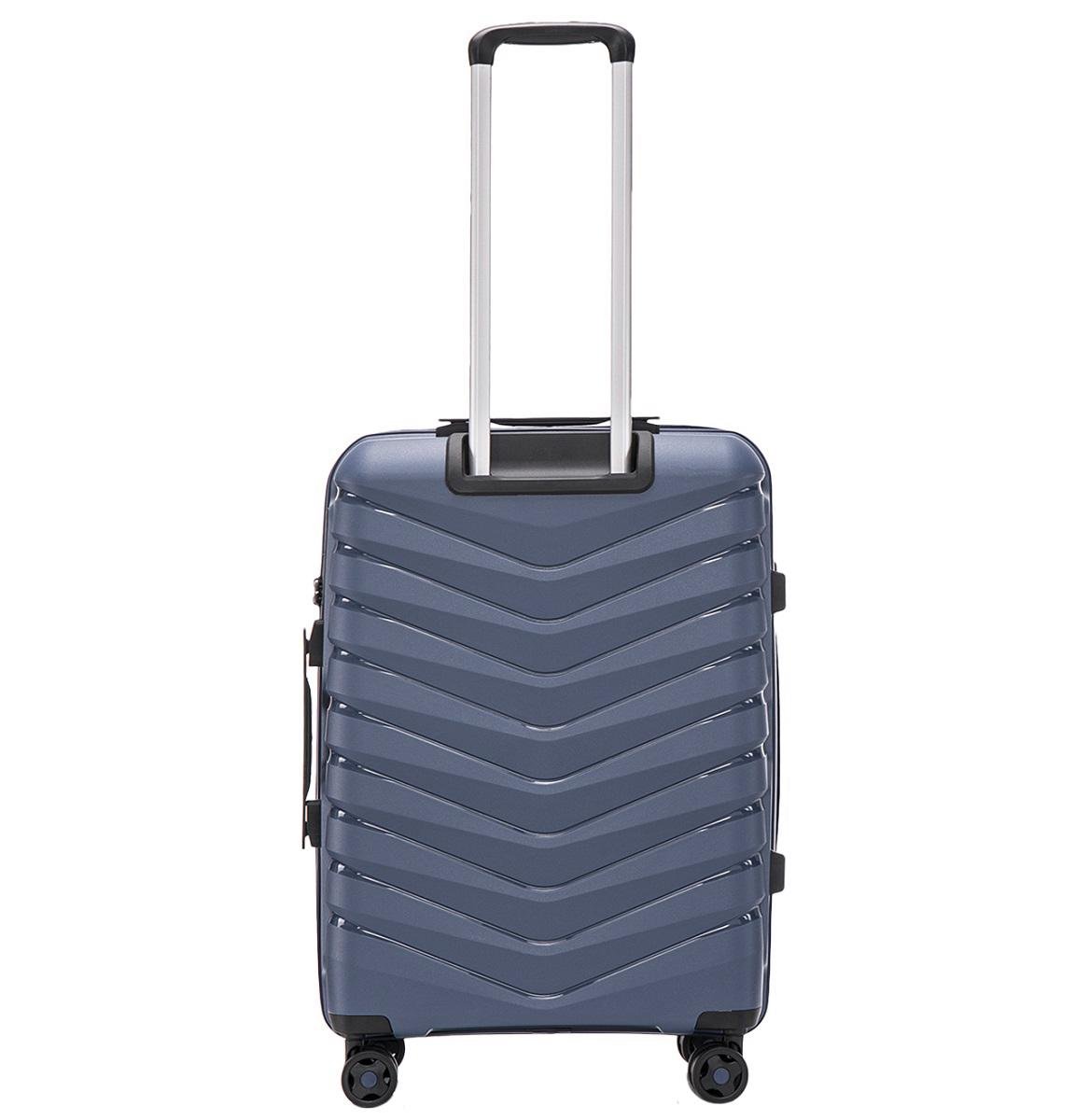 Чемодан полипропиленовый Wings PHX01 средний Синий (Wp00559) - фото 3 Чемодан полипропиленовый Wings PHX01 средний Синий (Wp00559) - фото 3