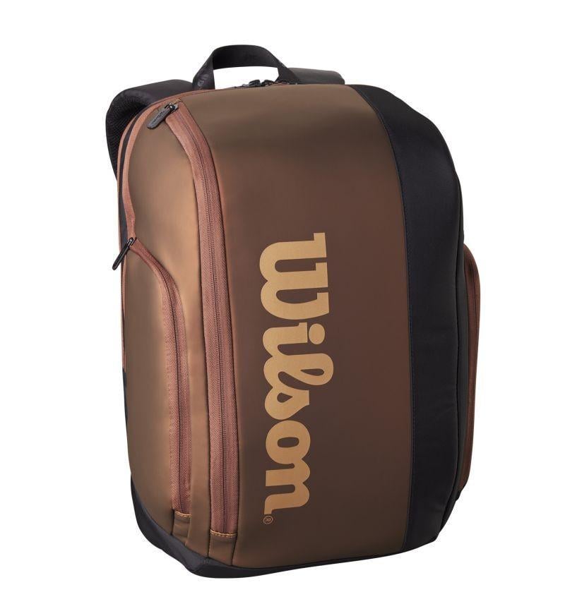 Спортивный рюкзак Wilson SUPER TOUR PRO STAFF V14 Backpack 30,5х23х47 см Бронзовый (WR8024601001)