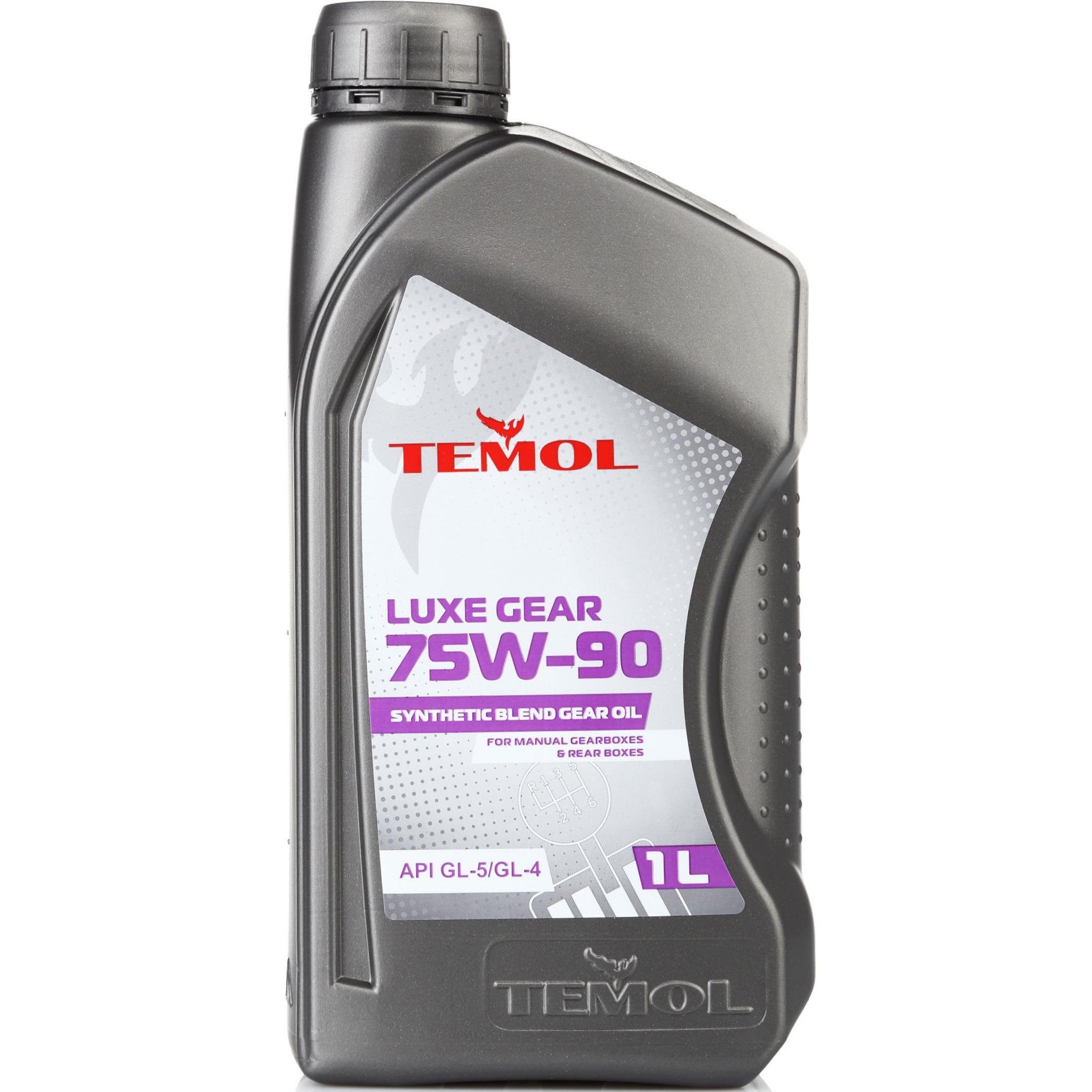 Мастило трансмісійне Temol Luxe Gear 75W-90 GL-5/GL-4 1 л - фото 1