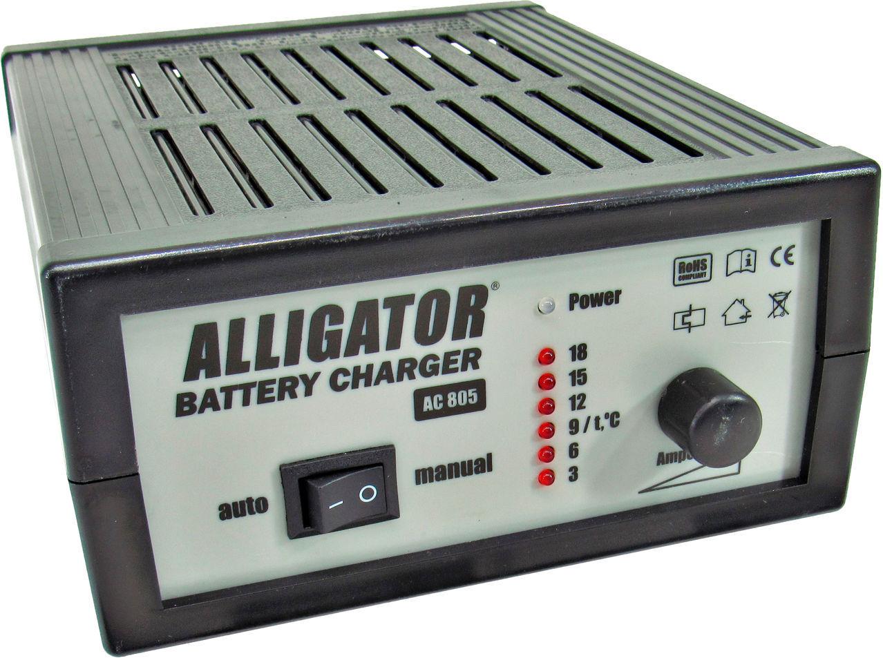 Зарядное устройство Alligator 12V 18A AC805