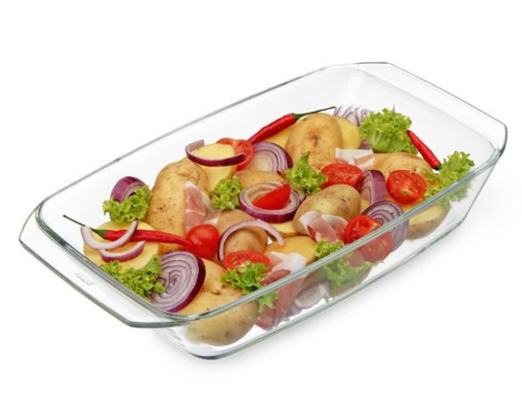 Жаровня прямоугольная Simax жаропрочое стекло 1,5 л (27292fa4) - фото 1 Жаровня прямоугольная Simax жаропрочое стекло 1,5 л (27292fa4) - фото 1