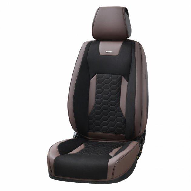 Комплект чохлів для сидінь Beltex Montana 3D Black/Brown (BX87120)