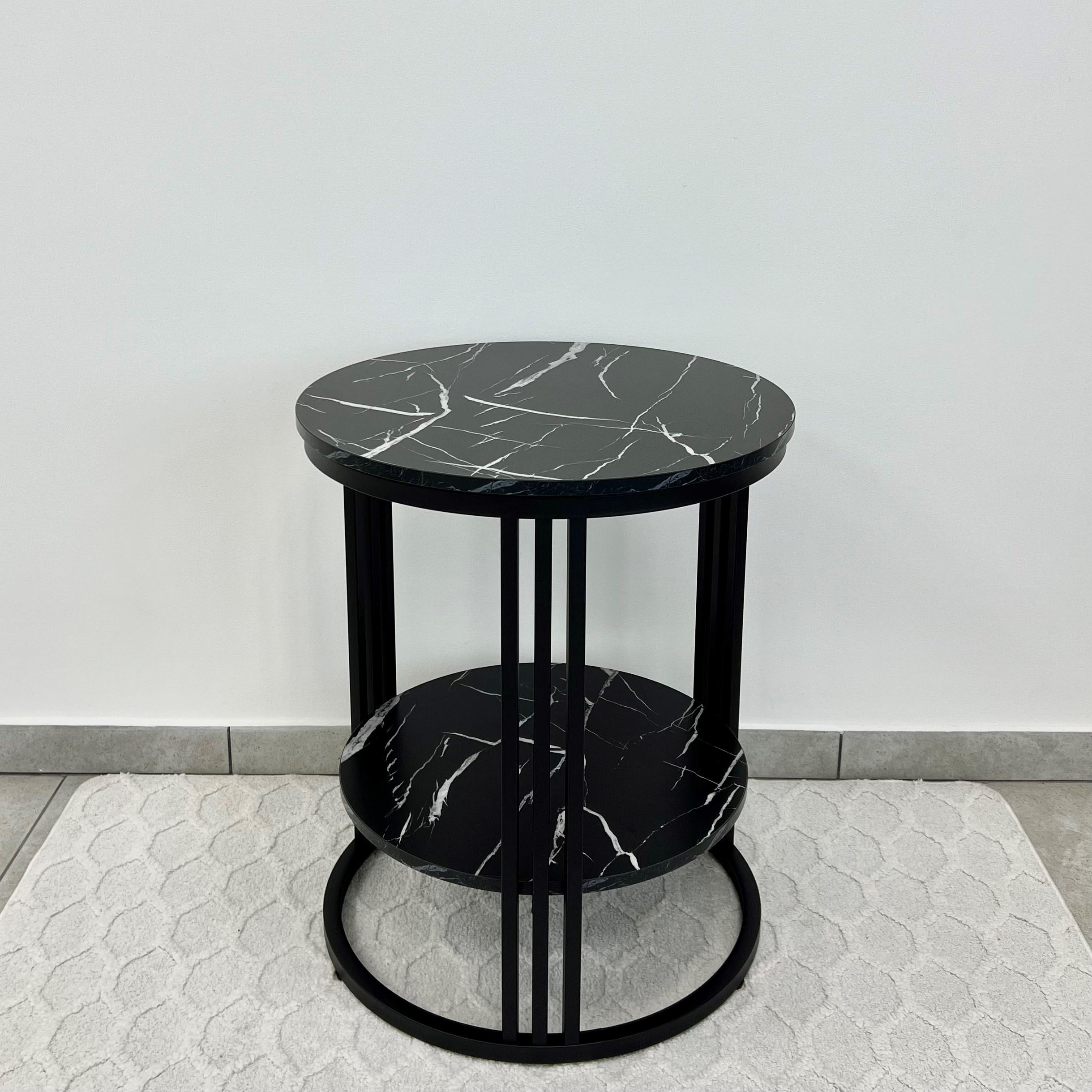 Столик журнальний Luminaria Axio Чорний мармур (29520858) - фото 2
