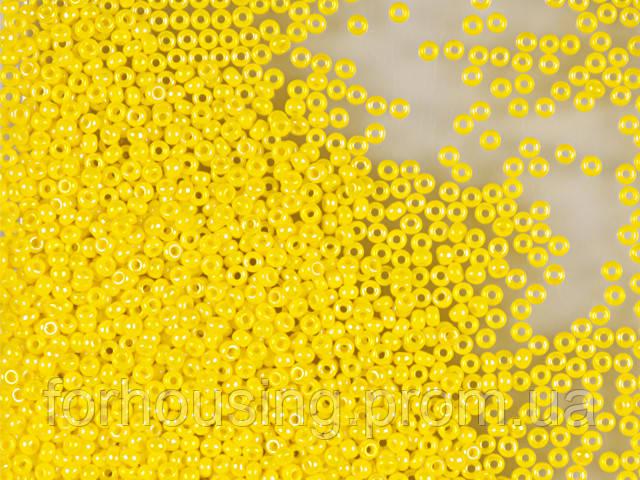 Бісер Чехія Preciosa 84110 Перлиновий/Жовтий (2297352474)