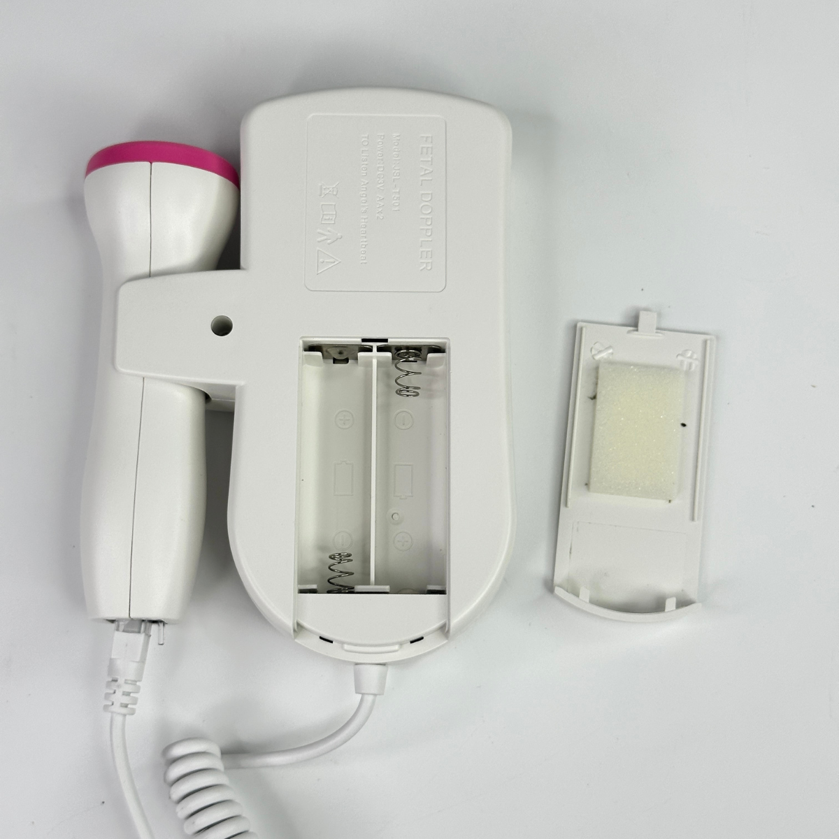 Доплер фетальний ультразвуковий з дисплеєм 3 МГц Біло-рожевий (SJL-105-White/Roze) - фото 7 Доплер фетальний ультразвуковий з дисплеєм 3 МГц Біло-рожевий (SJL-105-White/Roze) - фото 7