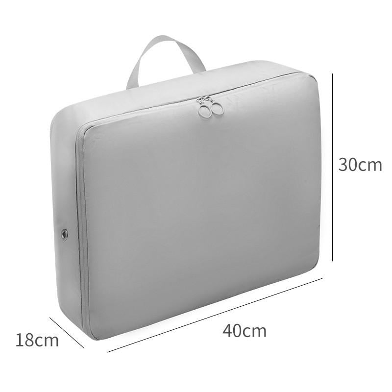 Оганайзер-сумка для речей EasyFold компресійний 40х30х18 Сірий (8423795) - фото 2 Оганайзер-сумка для речей EasyFold компресійний 40х30х18 Сірий (8423795) - фото 2