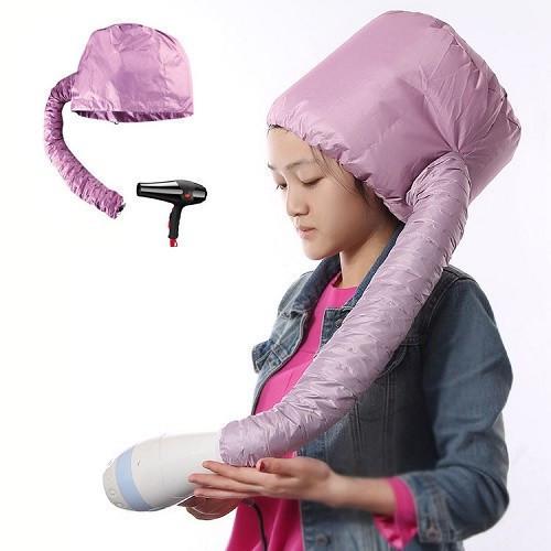 Шапка-термоколпак для сушки волос феном многоразовой (286353) - фото 2 Шапка-термоколпак для сушки волос феном многоразовой (286353) - фото 2