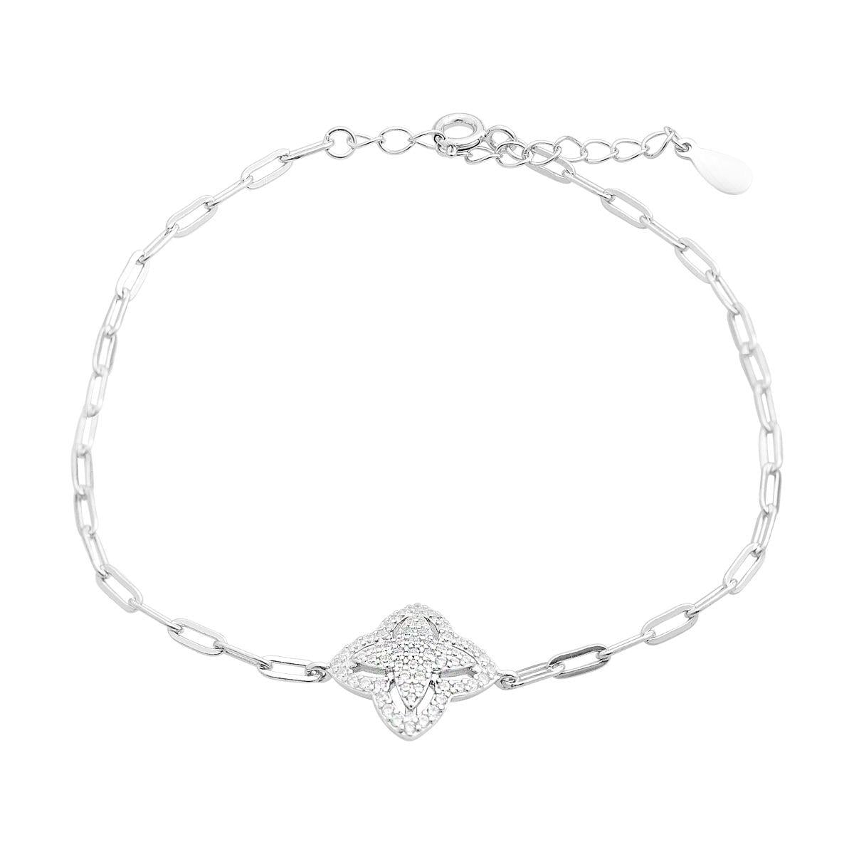 Браслет срібний з фіанітами 2,88 г (2151166)