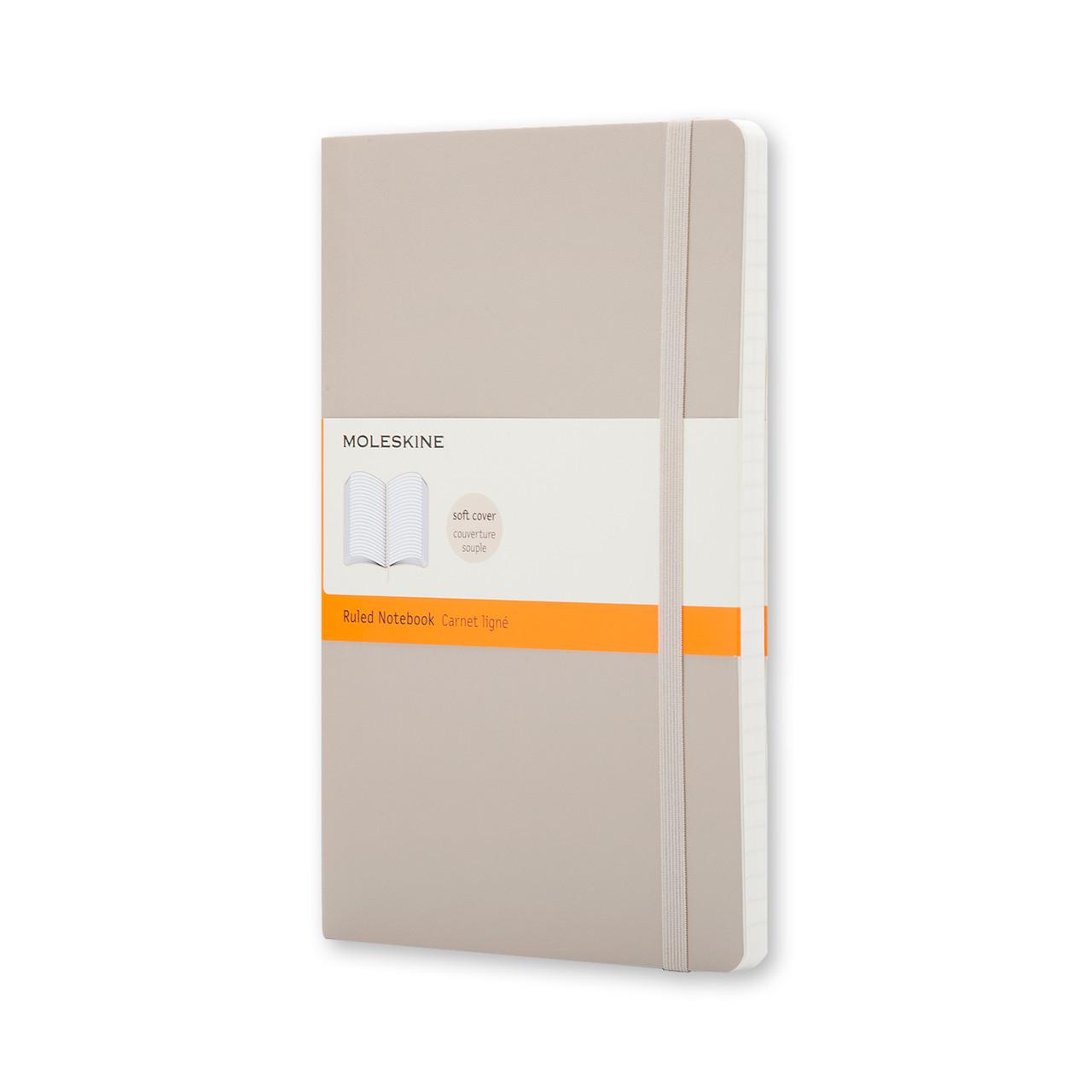 Блокнот Moleskine Classic пшеничный карманный 192 страницы в линейку мягкий 9х14 см (9788867323500)