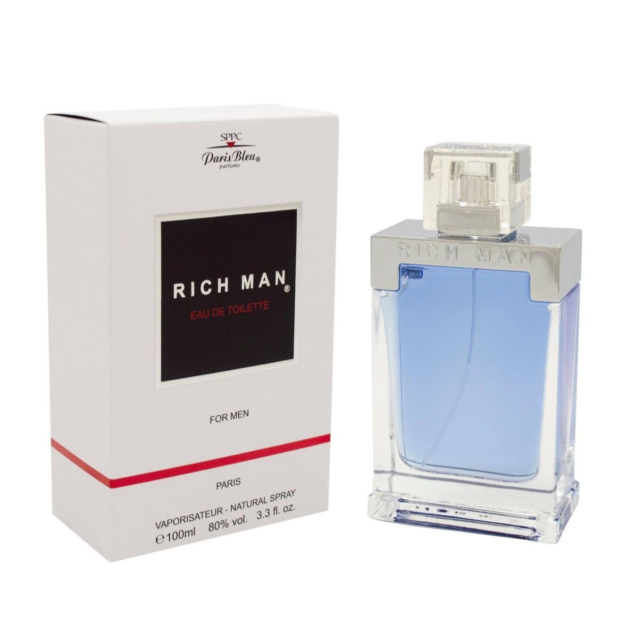 Туалетная вода для мужчин Paris Bleu Rich Man 100 мл (26349596)