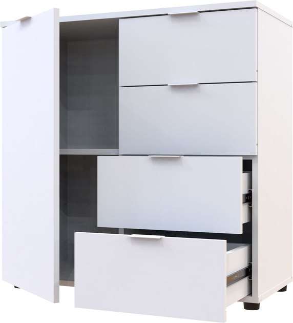 Комод Doros с ящиками и дверцей Белый (41516005)